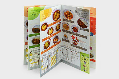 Printing Restaurant Menu Book