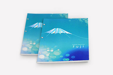 Printing Restaurant Menu Book